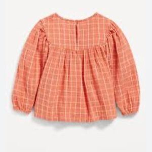 Old Navy Soft Orange Blouse‎ 12-18 months